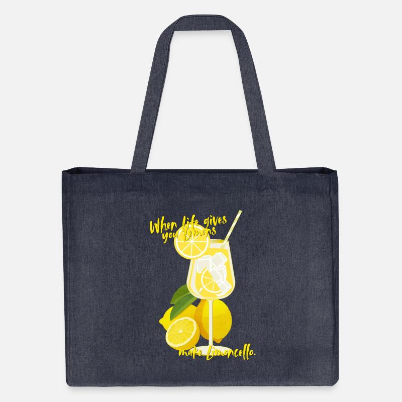 Limoncello - Cabas recyclé Stanley/Stella - bleu nuit