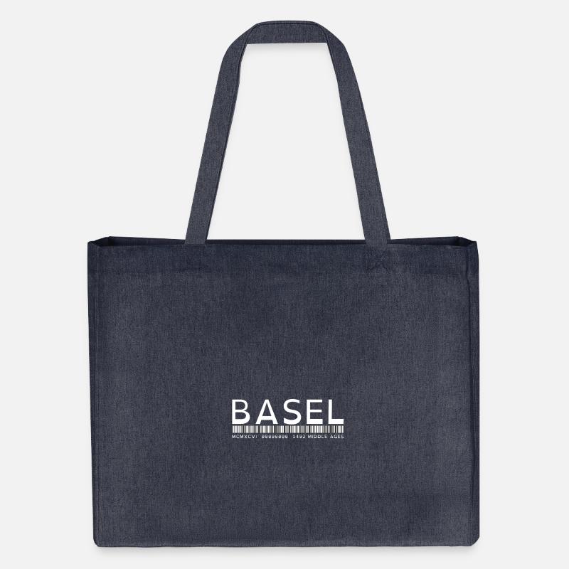 BASEL - Stanley/Stella recycelter Shopping Bag - midnight Blue