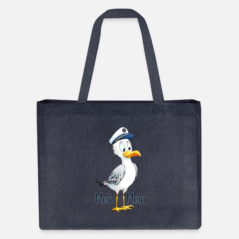 Moin Moin - Stanley/Stella recycelter Shopping Bag - midnight Blue