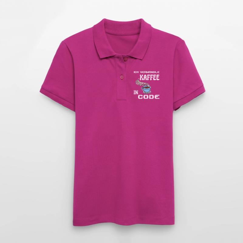 Developer Computerfreak Statement Coden Skripting Stanley/Stella Frauen Bio-Poloshirt ELLISER