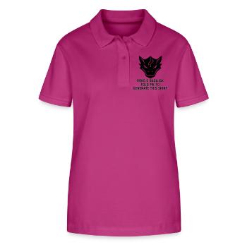 Generated by the Basilisk - Stanley/Stella Women’s Organic Polo Shirt ELLISER - orchid Flower - Front - Luana (180cm)