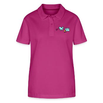 when birds fart - Stanley/Stella Women’s Organic Polo Shirt ELLISER - orchid Flower - Front - Luana (180cm)