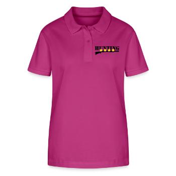Jagd – Jäger - Stanley/Stella Frauen Bio-Poloshirt ELLISER - Orchidee - Vorne - Luana (180cm)
