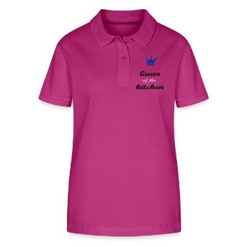 Kochen - Stanley/Stella Frauen Bio-Poloshirt ELLISER - Orchidee - Vorne - Luana (180cm)