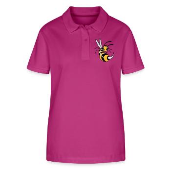 Wespe mit riesigen Stachel - Stanley/Stella Frauen Bio-Poloshirt ELLISER - Orchidee - Vorne - Luana (180cm)