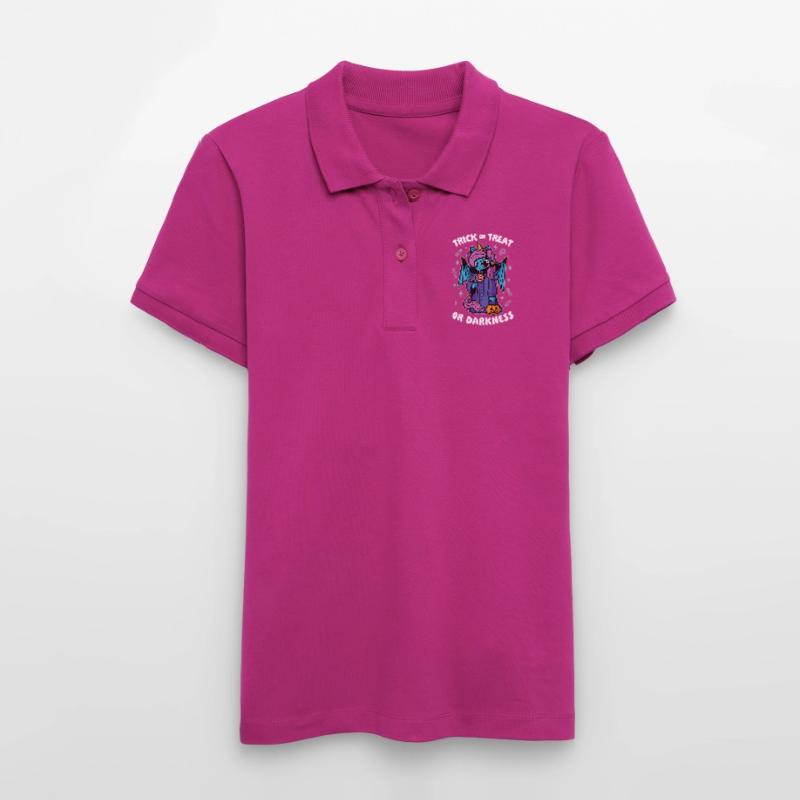 Dunkles süßes Einhorn - Süßes oder Saures oder Dunkelheit Stanley/Stella Frauen Bio-Poloshirt ELLISER
