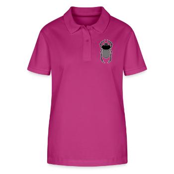 Mystic Scarabée : T-shirt symbolique - Polo bio ELLISER Stanley/Stella Femme - mauve orchidée - Devant - Luana (180cm)