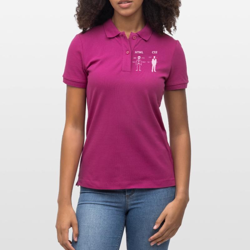 Code Css C++ Php Java Developer Code Skripting Stanley/Stella Frauen Bio-Poloshirt ELLISER