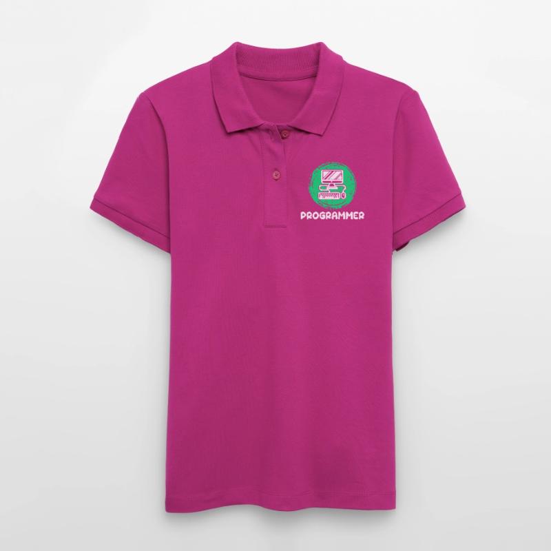 Computer Developer Programmierer Computerfreak Stanley/Stella Frauen Bio-Poloshirt ELLISER