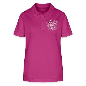 Neujahr Dasselbe Quatsch – Lustige, sarkastische Weiße - Stanley/Stella Frauen Bio-Poloshirt ELLISER - Orchidee - Vorne - Luana (180cm)
