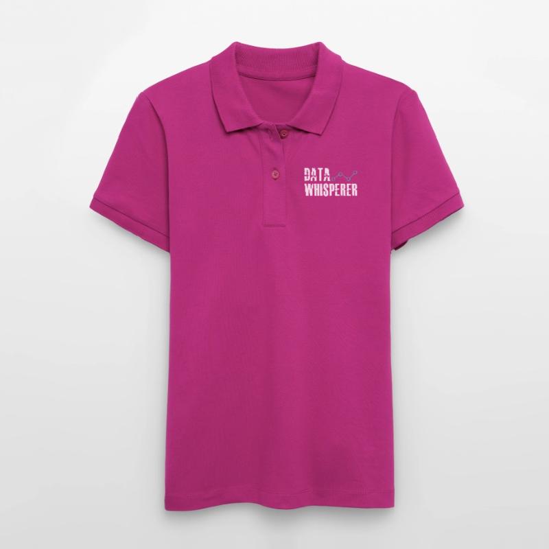 Data Whisperer Science Analyst Software Engineer Stanley/Stella Women’s Organic Polo Shirt ELLISER