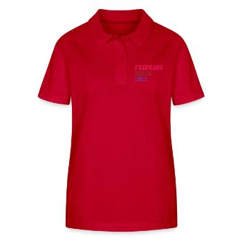 1982 Birthday Princess - Stanley/Stella Women’s Organic Polo Shirt ELLISER - red - Front - Luana (180cm)