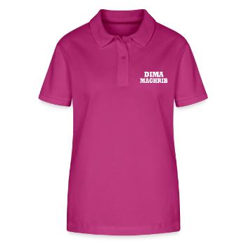 Dima maghrib - Polo bio ELLISER Stanley/Stella Femme - mauve orchidée - Devant - Luana (180cm)