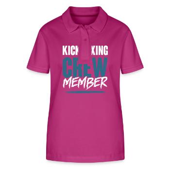 Kickboxing Crew - Stanley/Stella Women’s Organic Polo Shirt ELLISER - orchid Flower - Front - Luana (180cm)