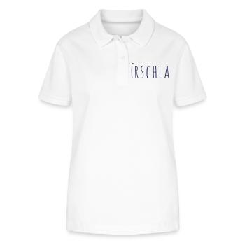 Bärschla - amatica - Stanley/Stella Frauen Bio-Poloshirt ELLISER - Weiß - Vorne - Anna (173cm)
