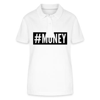 Money - Stanley/Stella Women’s Organic Polo Shirt ELLISER - white - Front - Anna (173cm)