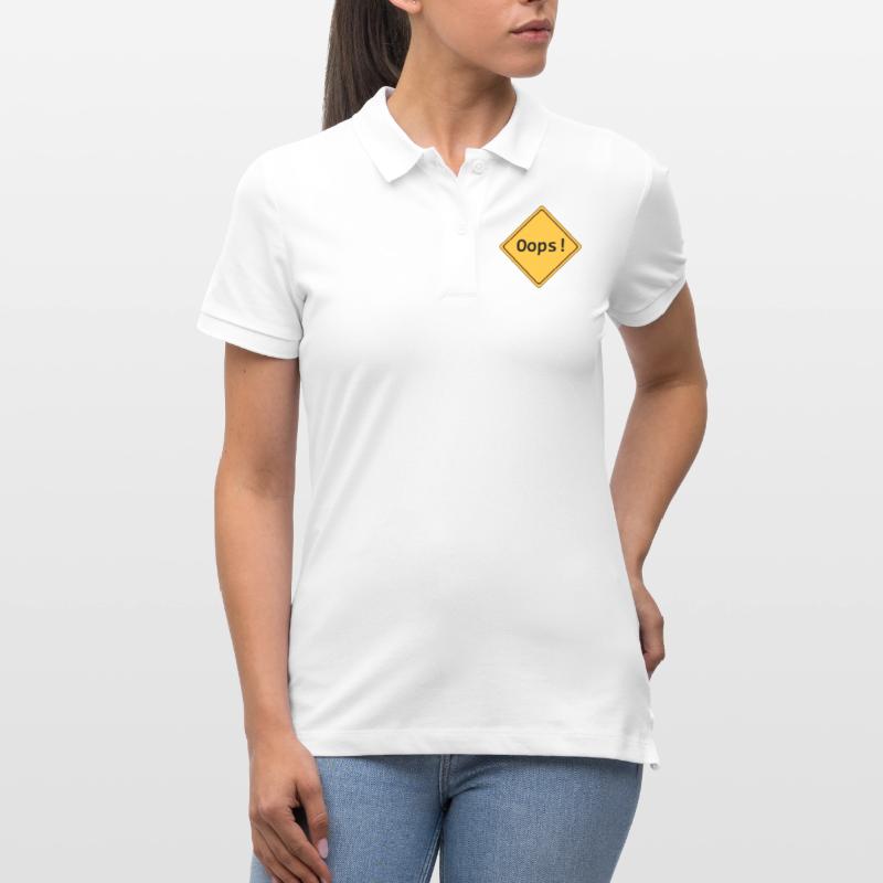 error, oops !, customizable Stanley/Stella Women’s Organic Polo Shirt ELLISER