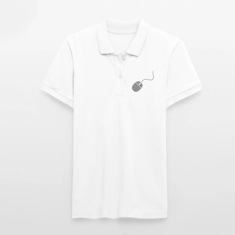 control cool design mouse click computer cable pc Stanley/Stella Women’s Organic Polo Shirt ELLISER
