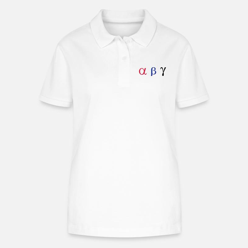 ALPHA BETA GAMMA - Stanley/Stella Frauen Bio-Poloshirt ELLISER - Weiß