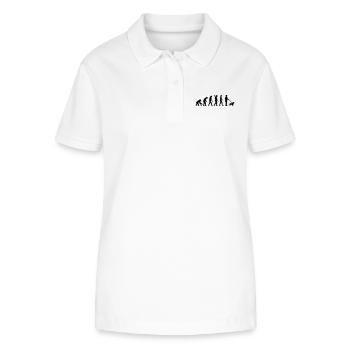 Cockapoo - Stanley/Stella Women’s Organic Polo Shirt ELLISER - white - Front - Anna (173cm)