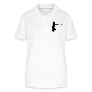Petanque Women - Stanley/Stella Frauen Bio-Poloshirt ELLISER - Weiß - Vorne - Anna (173cm)