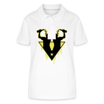 Drinker Team Bottle - Stanley/Stella Women’s Organic Polo Shirt ELLISER - white - Front - Anna (173cm)