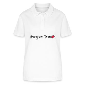 Hangover Team Heart - Stanley/Stella Women’s Organic Polo Shirt ELLISER - white - Front - Anna (173cm)