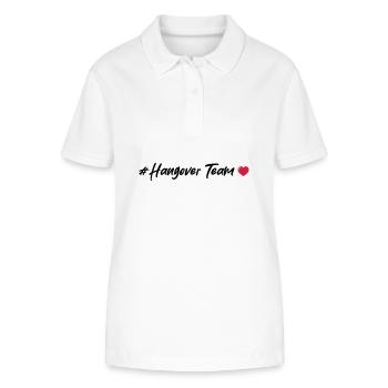 Hangover Team Heart - Stanley/Stella Women’s Organic Polo Shirt ELLISER - white - Front - Anna (173cm)