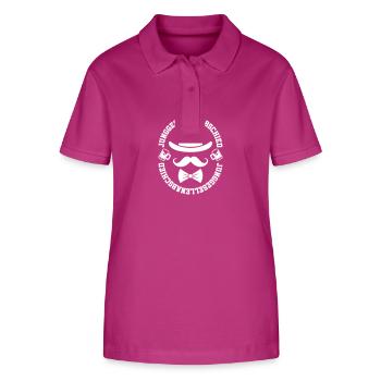 Junggesellenabschied Polterabend - Stanley/Stella Frauen Bio-Poloshirt ELLISER - Orchidee - Vorne - Luana (180cm)