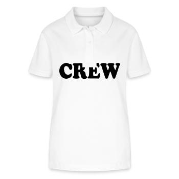 Crew - Polo bio ELLISER Stanley/Stella Femme - blanc - Devant - Anna (173cm)