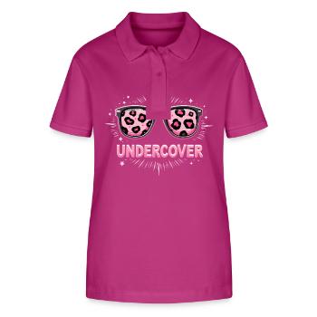 Sunglasses & Costume - Funny Motif - Stanley/Stella Women’s Organic Polo Shirt ELLISER - orchid Flower - Front - Luana (180cm)