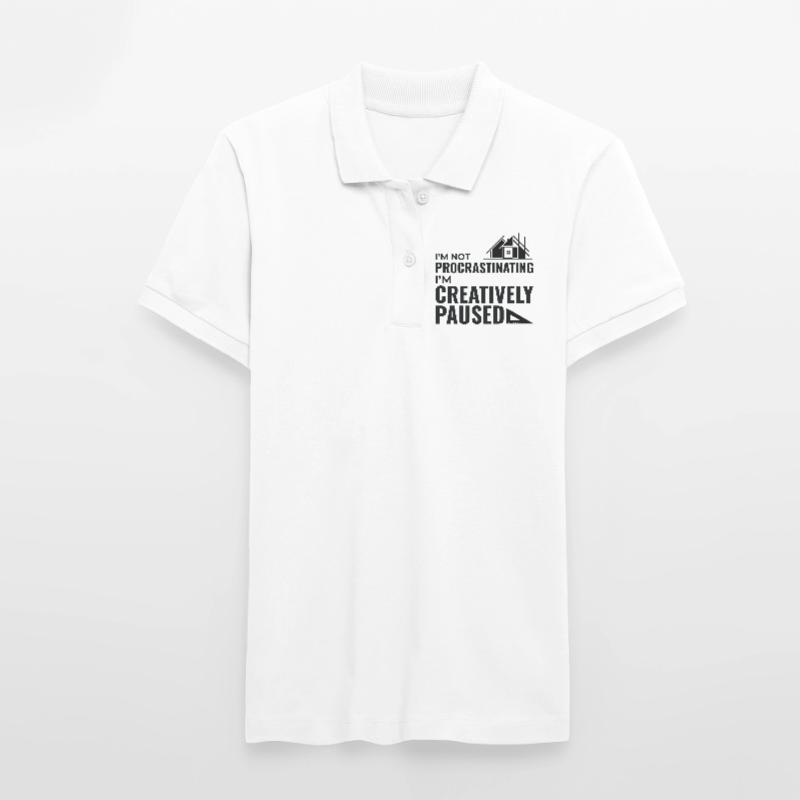 Architects Construction Creativity Procrastination Stanley/Stella Women’s Organic Polo Shirt ELLISER