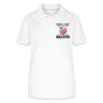 Archery Targets Archer Bullseye Shooting Sport - Stanley/Stella Women’s Organic Polo Shirt ELLISER - white - Front - Anna (173cm)