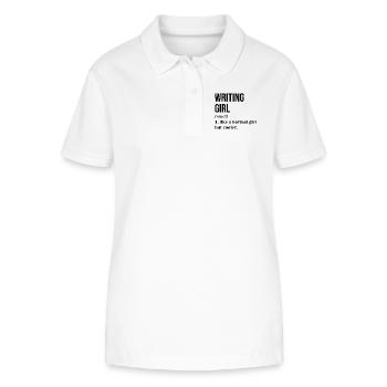 Author - Stanley/Stella Women’s Organic Polo Shirt ELLISER - white - Front - Anna (173cm)