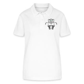 Alpha Aries Deluxe - Stanley/Stella Frauen Bio-Poloshirt ELLISER - Weiß - Vorne - Anna (173cm)