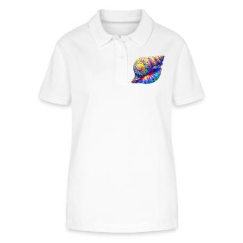 Shell - Stanley/Stella Women’s Organic Polo Shirt ELLISER - white - Front - Anna (173cm)