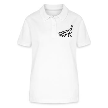 grasshopper - Stanley/Stella Women’s Organic Polo Shirt ELLISER - white - Front - Anna (173cm)