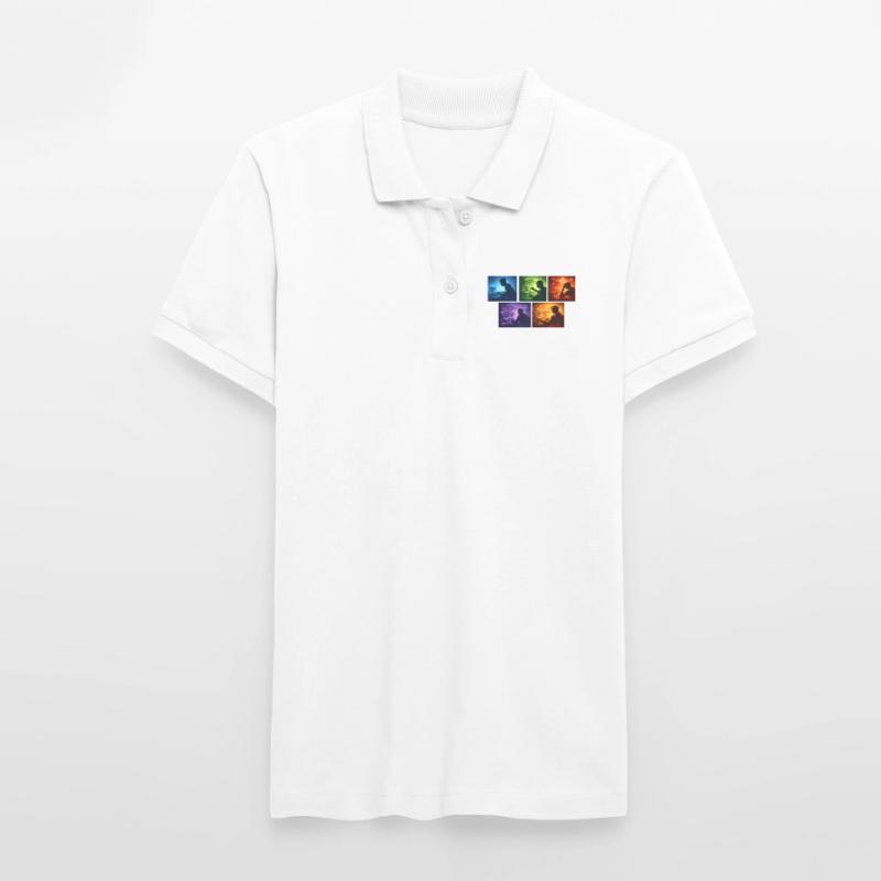 Neon Coding: Screen Worlds Stanley/Stella Women’s Organic Polo Shirt ELLISER