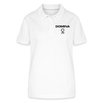 Dominatrice - Polo bio ELLISER Stanley/Stella Femme - blanc - Devant - Anna (173cm)