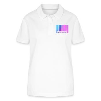 LIMITED EDITION  - Stanley/Stella Frauen Bio-Poloshirt ELLISER - Weiß - Vorne - Anna (173cm)