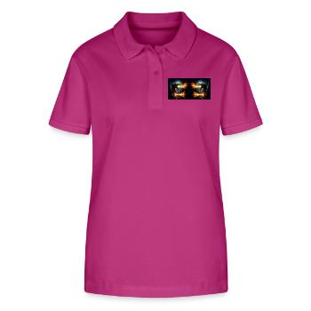 Combat flamand - Polo bio ELLISER Stanley/Stella Femme - mauve orchidée - Devant - Luana (180cm)