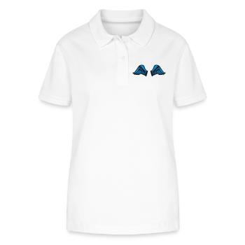 wings - Stanley/Stella Frauen Bio-Poloshirt ELLISER - Weiß - Vorne - Anna (173cm)