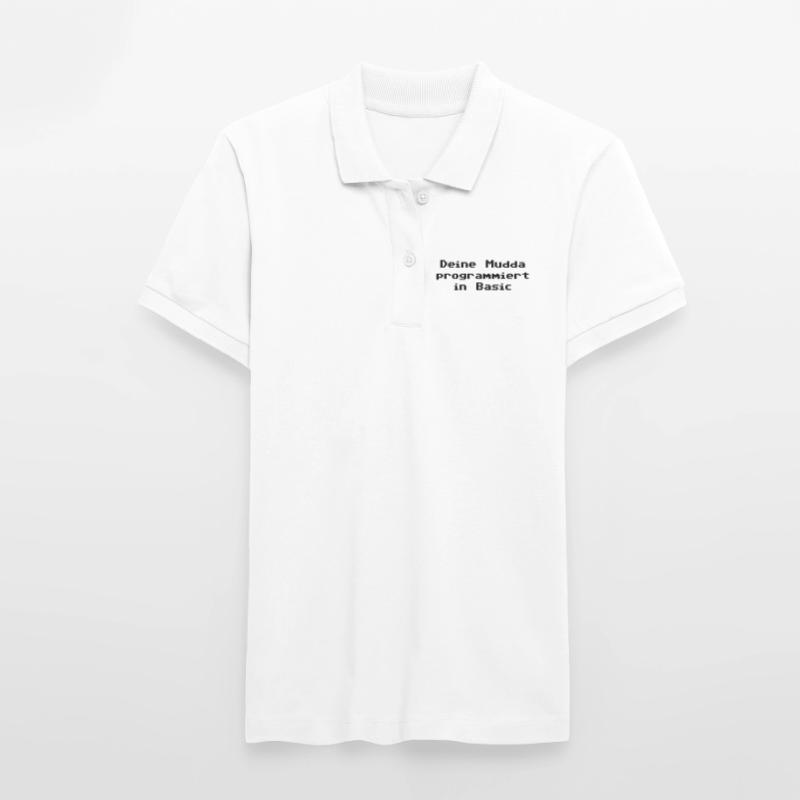 Deine Mudda programmiert in Basic Stanley/Stella Frauen Bio-Poloshirt ELLISER