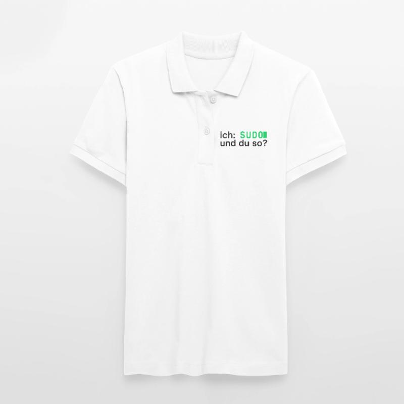 ich: SUDO und du so? Linux Programmierer - dunkel Stanley/Stella Frauen Bio-Poloshirt ELLISER