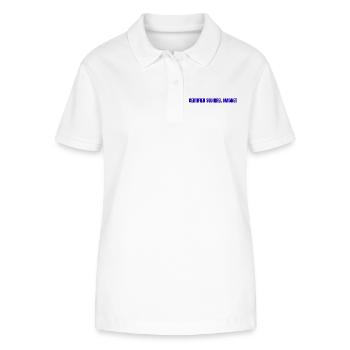 Einzigartig - Stanley/Stella Frauen Bio-Poloshirt ELLISER - Weiß - Vorne - Anna (173cm)