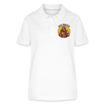 Tauchmeister-Taucher - Stanley/Stella Frauen Bio-Poloshirt ELLISER - Weiß - Vorne - Anna (173cm)