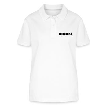 Original - Stanley/Stella Frauen Bio-Poloshirt ELLISER - Weiß - Vorne - Anna (173cm)