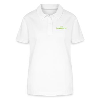 ich gebe die Befehlsgewalt ab - Stanley/Stella Frauen Bio-Poloshirt ELLISER - Weiß - Vorne - Anna (173cm)