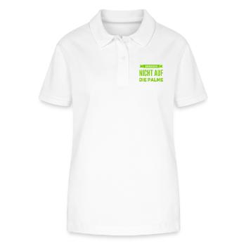 bleib locker - Stanley/Stella Frauen Bio-Poloshirt ELLISER - Weiß - Vorne - Anna (173cm)