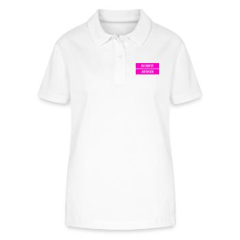 fang ruhig an - Stanley/Stella Frauen Bio-Poloshirt ELLISER - Weiß - Vorne - Anna (173cm)